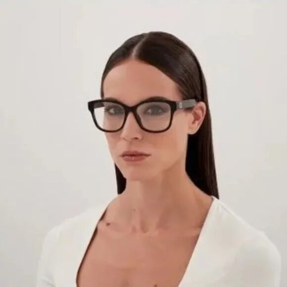 NEW GUCCI EYEGLASSES GUCCI GG1340O 001 BLACK EYEWEAR - Picture 1 of 4